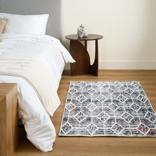 Waterproof Chic Geometric Lightweight Rug