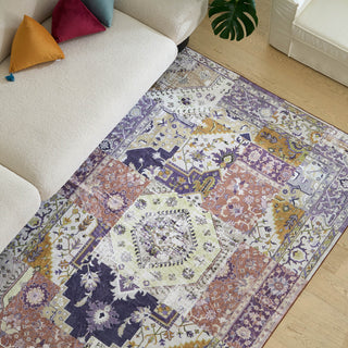 Waterproof Classic Collage Persian Plush Rug