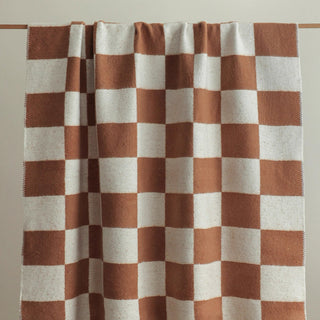 Cozy Classic Checkerboard Throw Blanket