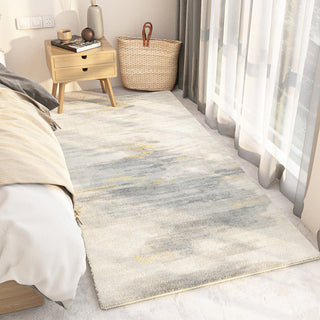 Easy Clean Rug Abstract Mist Spillproof Pet-Friendly Living Room Large Runner Rug