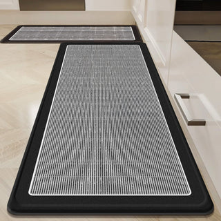 Easy Clean Rug Minimalist Stripe Durable Non-Slip Pet-Friendly Modern Hallway Runner Rug