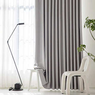 Modern Serenity Minimalist SunShield Curtain