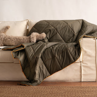 Portable Couch Throw/Blanket – Lightweight and Water-Resistant