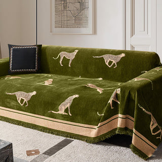 Safari Elegance Anti-Pilling Sofa Cover