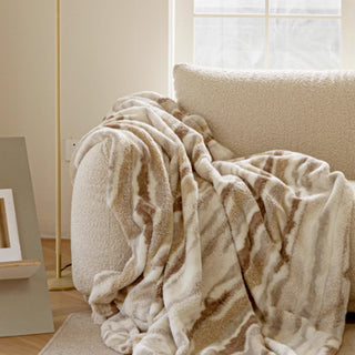 Soft Embrace Fleece Throw Blanket