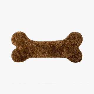 Plush Dog Bone-Shaped Pillow in Soft Hypoallergenic Fabric Perfect for Pet Lovers