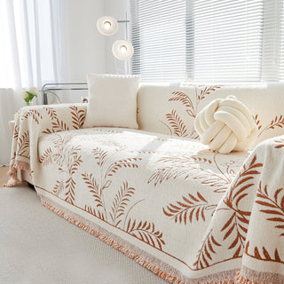 Cozy Winter Botanicals Sofa/Couch Cover -Final Sale