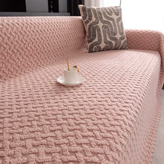 Luxurious Woven Texture Sofa Cover