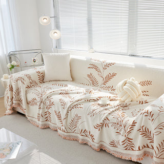 Cozy Winter Botanicals Sofa/Couch Cover -Final Sale