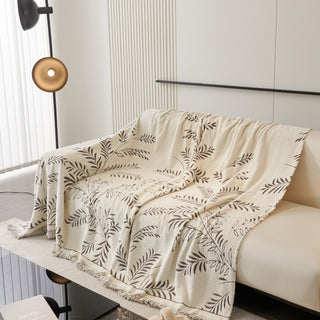 Cozy Winter Botanicals Sofa/Couch Cover -Final Sale