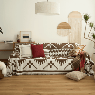 Tribal Pattern Couch Cover -Final Sale