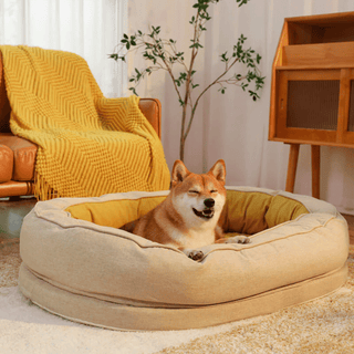 Dozy Donut Dog & Cat Bed