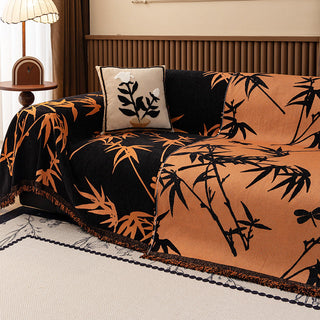 Bamboo Grove Artisanal Sofa Cover