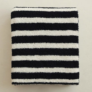 Cozy Classic Stripes Throw Blanket