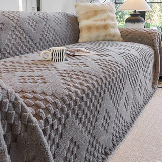 Cozy Diamond Texture Sofa/Couch Cover