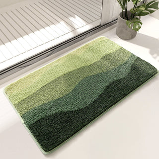 Easy Clean Rug Nature-Inspired Gradient Durable Non-Slip Pet-Friendly Indoor Area Outdoor Doormat