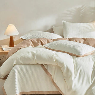 Minimalist Ivory Quilt Set