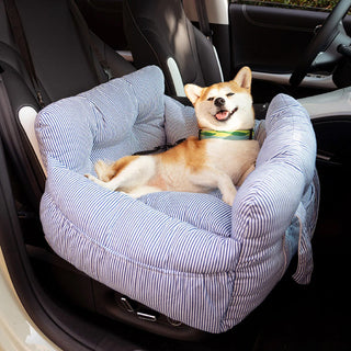 Portable Leisure Outing Dog & Cat Bolster Large Dog Car Seat Bed