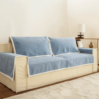 Wheat Ears Chenille Sofa Cover