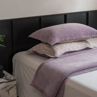 All-Season Comfort Dual-Tone Velvet Quilt Set