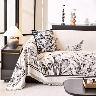 Botanical Elegance Sofa Cover