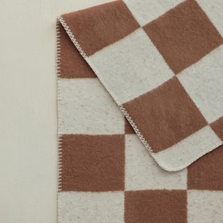 Cozy Classic Checkerboard Throw Blanket