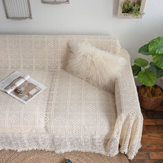 Crochet Lace Sofa Cover