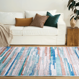 Waterproof Modern Refraction Plush Rug