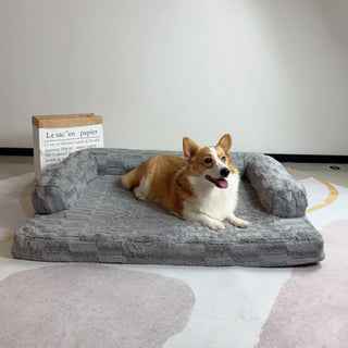 Spacious Orthopedic Soft Skin-Friendly Washable Dog & Cat Sofa Bed