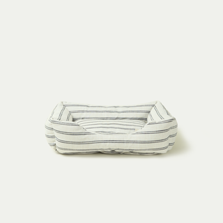 Striped All-Seasons Dog & Cat Bed