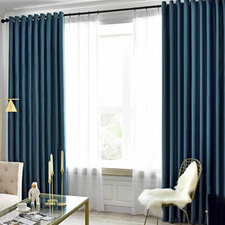 Velvet Luxe Draped Curtain