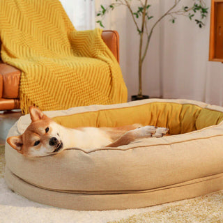 Cozy Donut with Superior Comfort and Style Premium Dog & Cat Bed