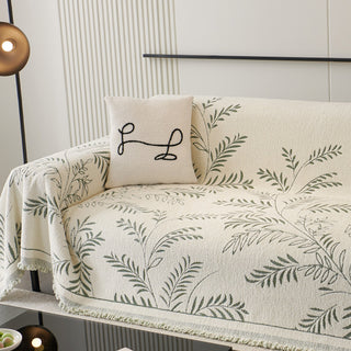 Cozy Winter Botanicals Sofa/Couch Cover -Final Sale