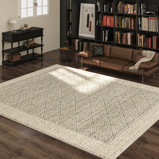 Easy Clean Rug Elegant Diamond Weave Rug