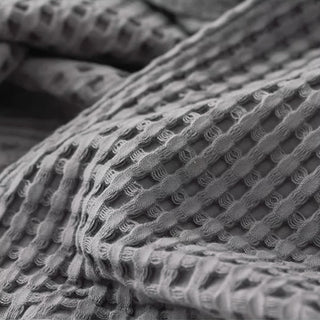 Waffle Knit Luxury Throw Blanket