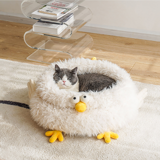 ZEZE Pets Lil' Hen Dog & Cat Bed