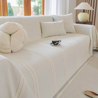 Classic Striped Sofa Cover