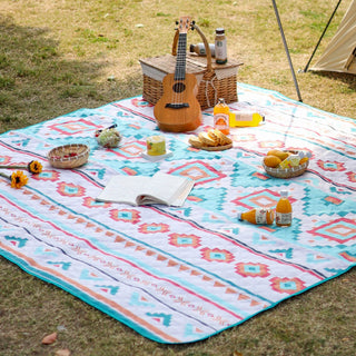 Moroccan Outdoor Ultrasonic Waterproof Foldable Picnic Mat