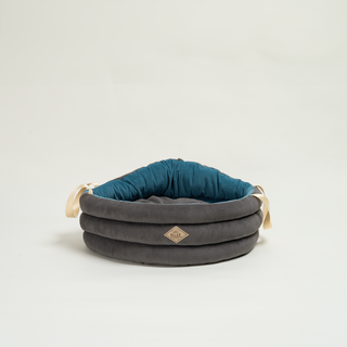 Corduroy Comfort Pet Basket