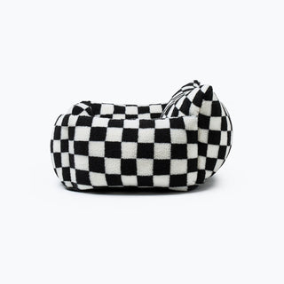 Stylish Checkerboard Warmth Removable Washable Dog Sofa Bed