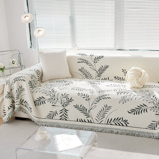 Cozy Winter Botanicals Sofa/Couch Cover -Final Sale