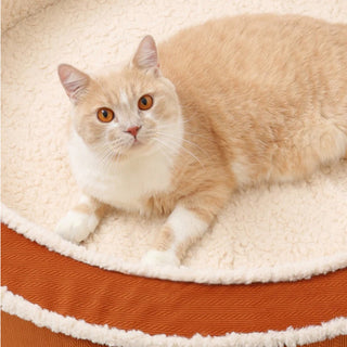 Cozy Warm Round Orthopedic Support Dog Bed