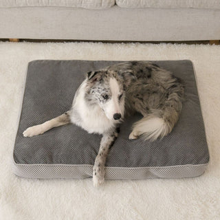 Large Grey Breathable Sleeping Mat Removable Dog Cushion Bed