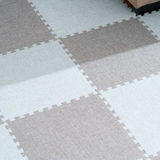 Linen-Style Patchwork Play Mat