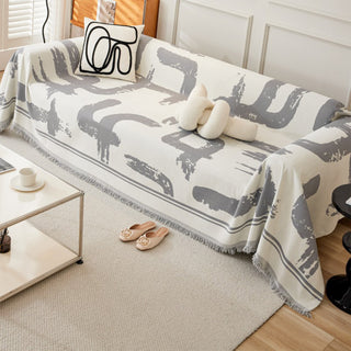 Monochrome Chic Sofa / Couch Cover